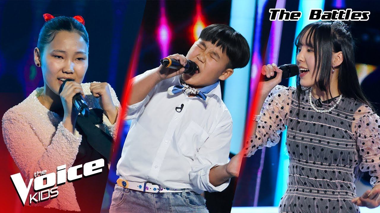 O.Naranzul VS. N.Ariunbolor VS. B.Garid - "She's A Lady" -The Battles - The Voice Kids Mongolia 202 смотреть онлайн