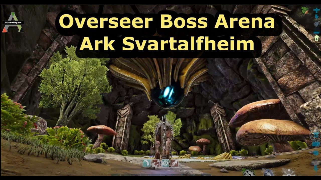 New Tek Cave !!! in Ark Svartalfheim ( How to get to Overseer Arena ) смотреть онлайн