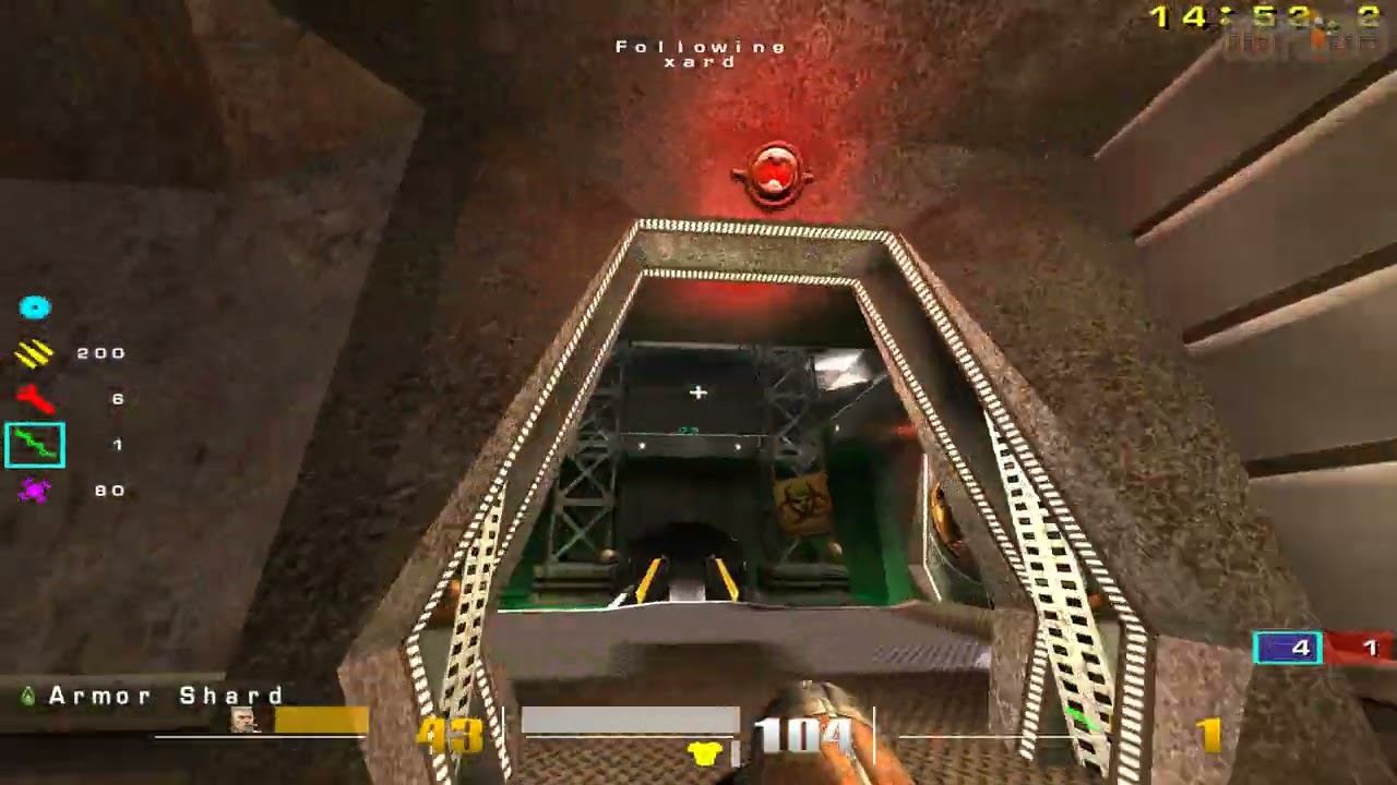 Quake 3 OSP: Q3A casual game Tim vs xard (2007-03-05) смотреть онлайн
