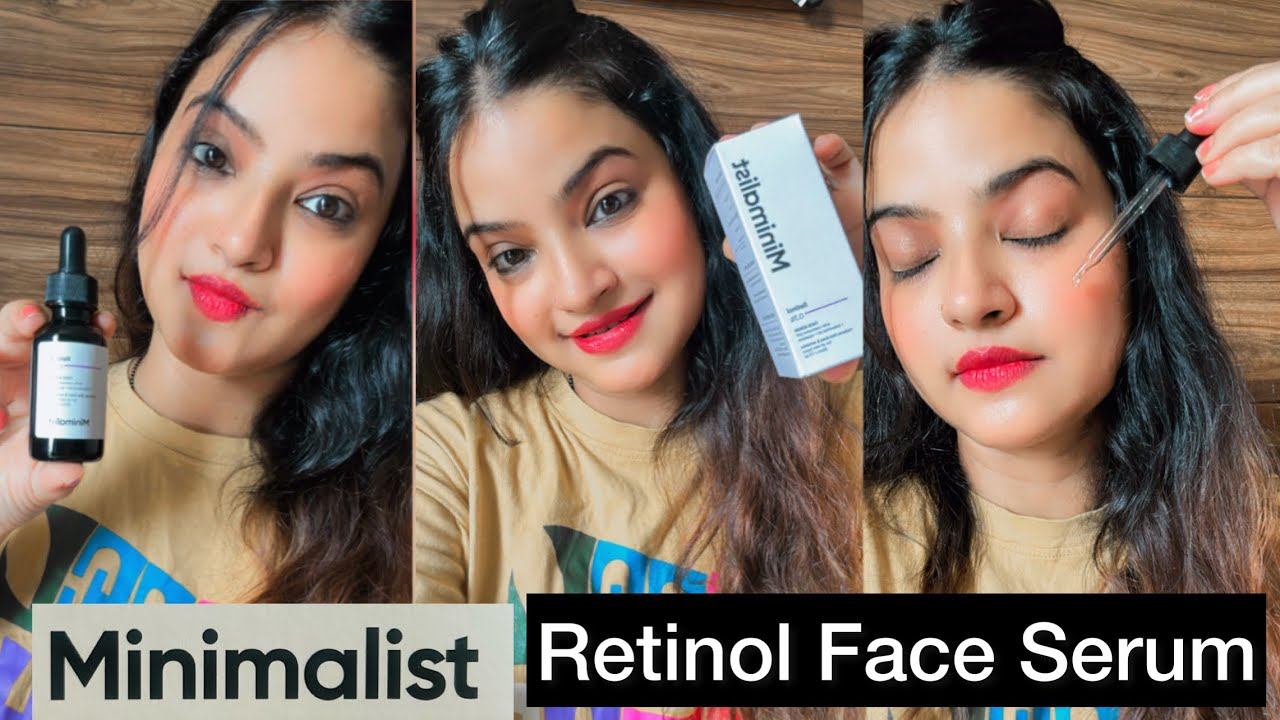 Minimalist Retinol 0.3% Serum Review | how to use it? | Anti Aging Serum | skin care | face Serum смотреть онлайн