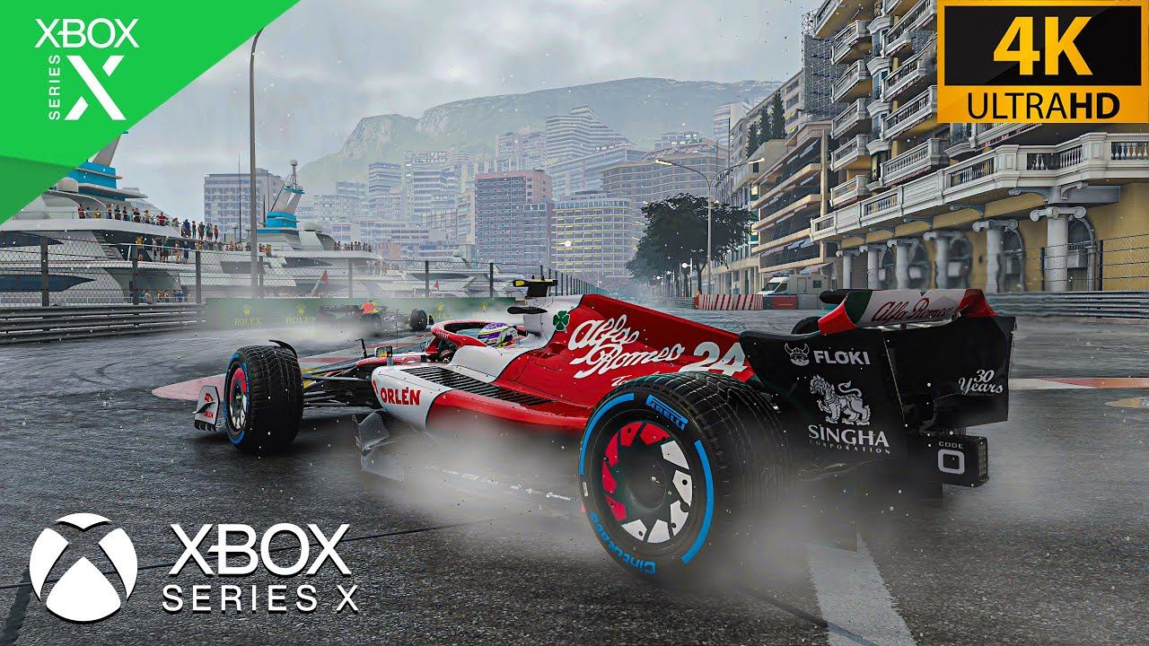 (NEXT GEN) F1 2022 looks INCREDIBLE on XBOX SX | Ultra High Realistic Graphics [4K HDR 60fps] смотреть онлайн