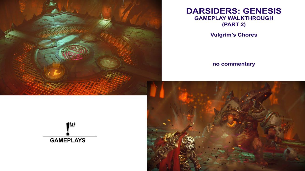 Being Vulgrim's Handymen [Darksiders: Genesis Gameplay Part 2] смотреть онлайн