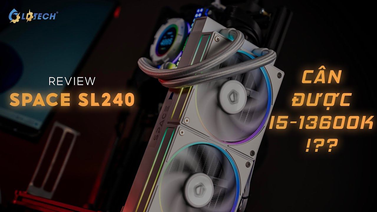 Tản nhiệt nước AIO LCD giá rẻ !?? Unbox và Review tản nhiệt ID-COOLING SPACE SL240 White смотреть онлайн