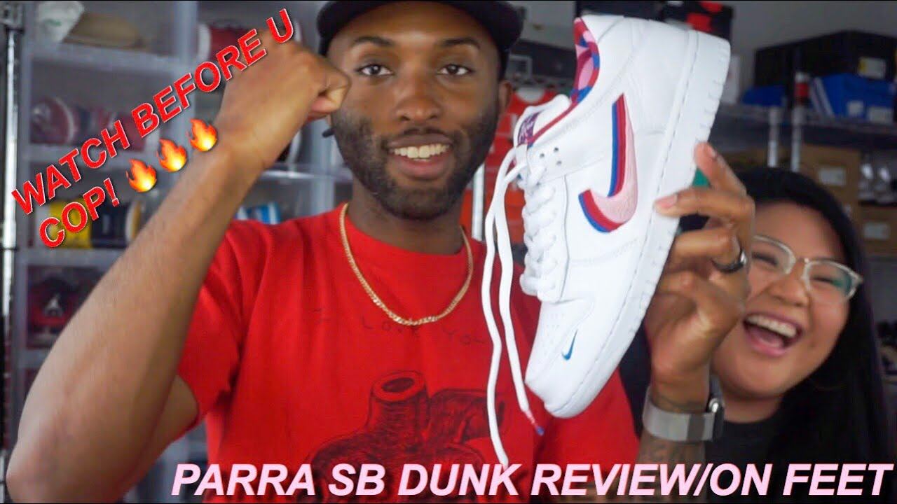Nike SB Dunk Parra Review/ On Feet смотреть онлайн