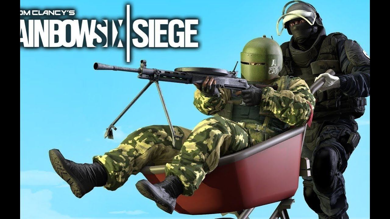 Rainbow Six Siege - Смешные моменты. Баги. Приколы. Фейлы. Глюки. смотреть онлайн
