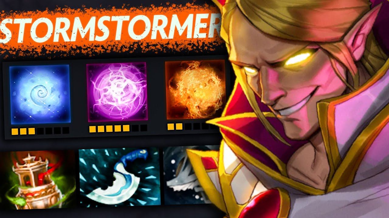 STORMSTORMER QUAS WEX INVOKER vs CLINKZ MID | Dota 2 Invoker смотреть онлайн