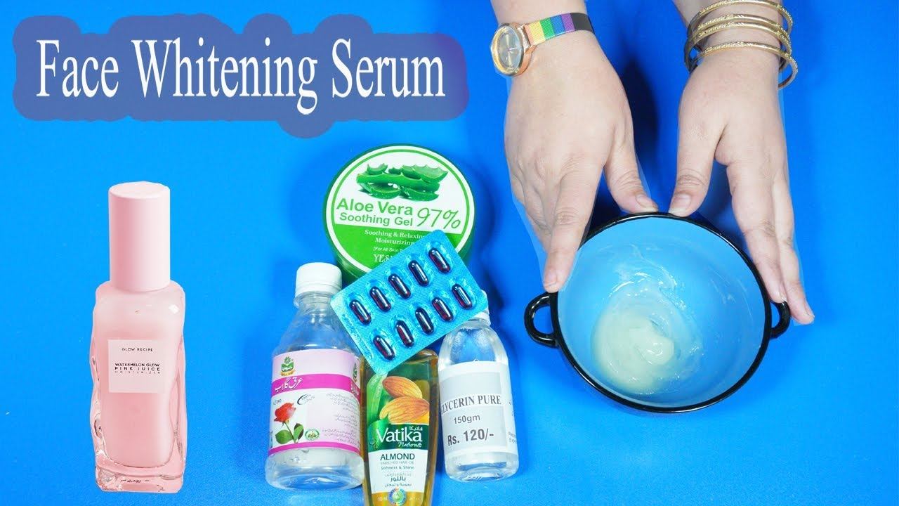 How to Make Homemade Face Glow Serum for Brightening Skin Anti Aging For Dry & Oily Skin смотреть онлайн