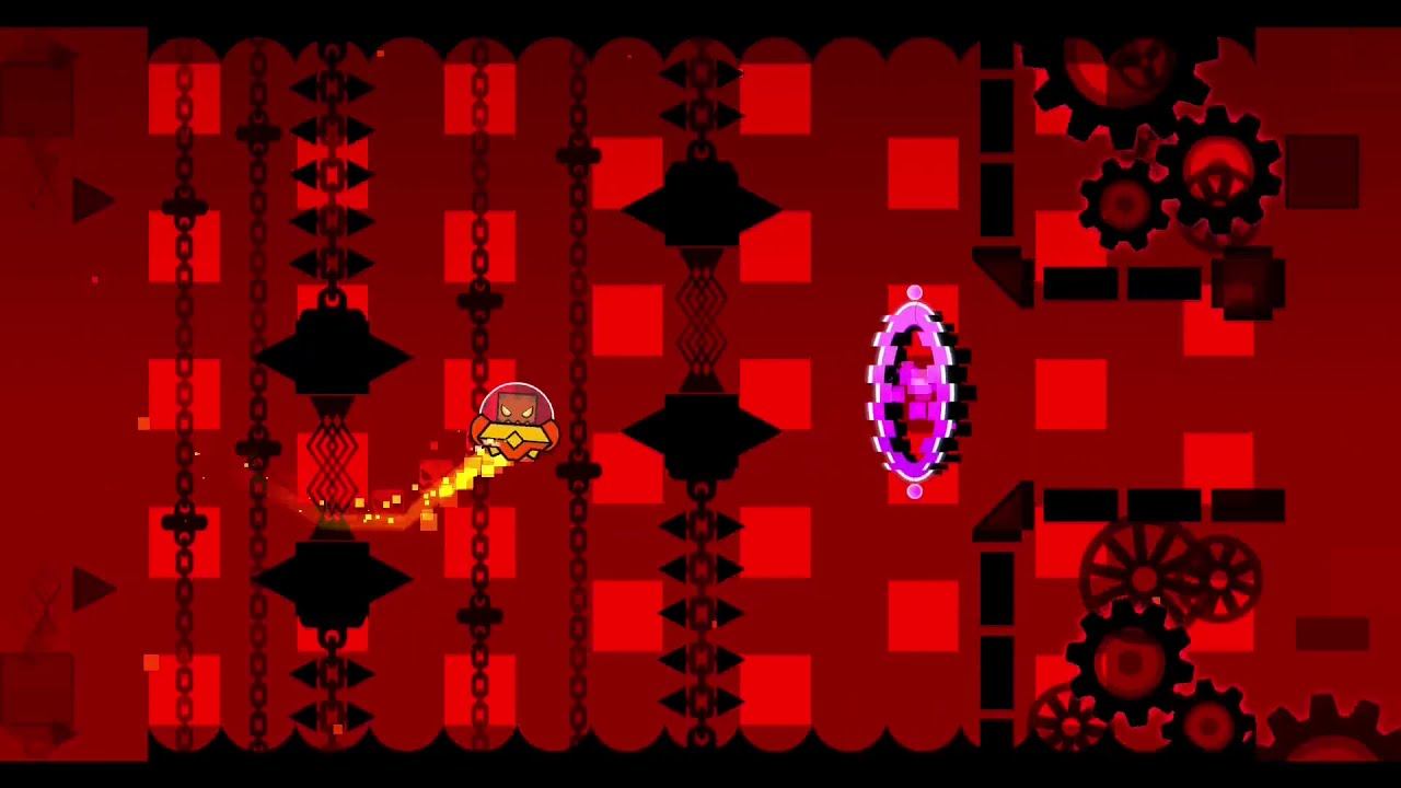 Death Moon (hard) Geometry Dash смотреть онлайн