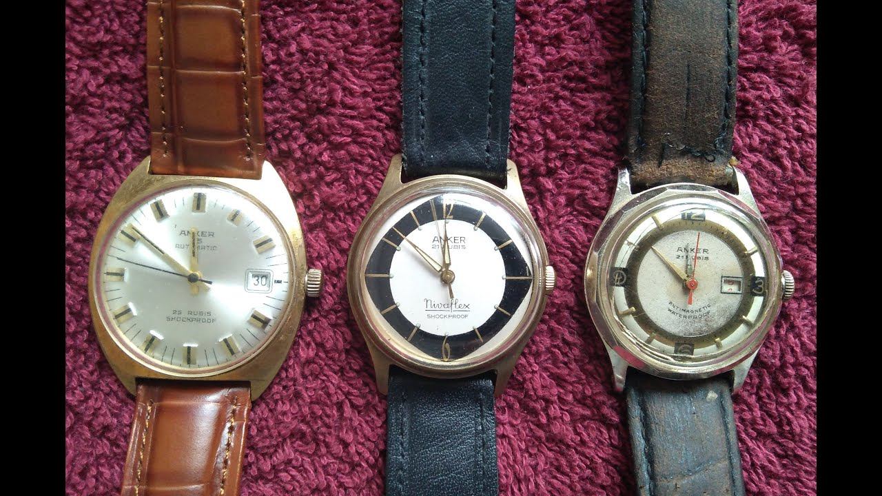 Anker vintage wristwatches смотреть онлайн