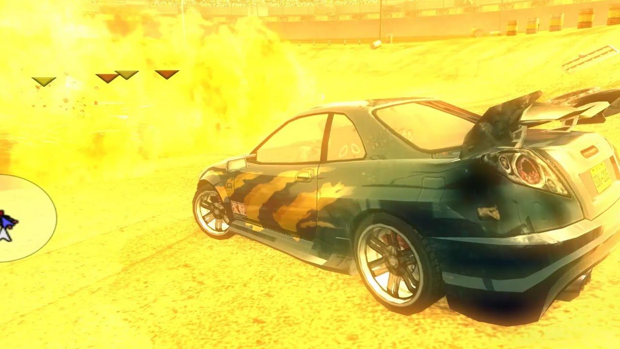 FlatOut 2 - Gameplay | Single Derby смотреть онлайн