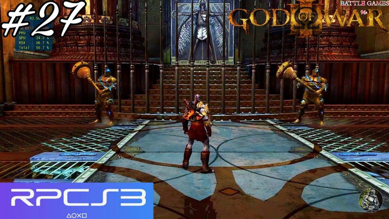 God of War 3 Daedalus #27 Titan (Hard) RPCS3 PC Gameplay GTX 960 2GB смотреть онлайн