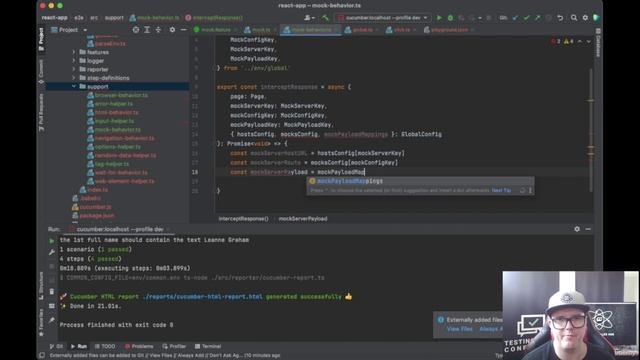 160 - Adding the ability to intercept responses during automation tests part 2 смотреть онлайн