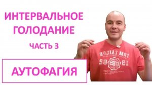 ПЕРИОДИЧЕСКОЕ ГОЛОДАНИЕ часть 3 |  АУТОФАГИЯ | КЕТО и ПГ