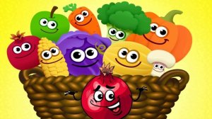 Веселые фрукты   Учим фигуры