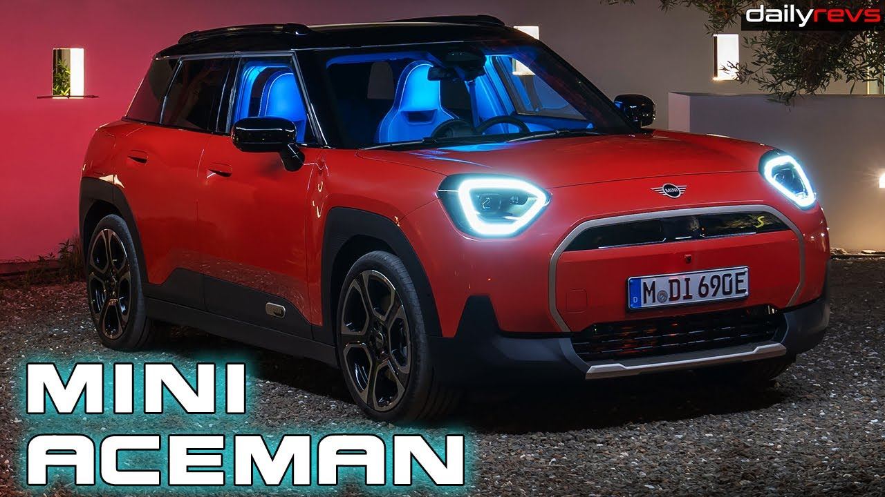 2025 MINI Aceman SE | Exterior & Interior Design Details | First Look ! смотреть онлайн