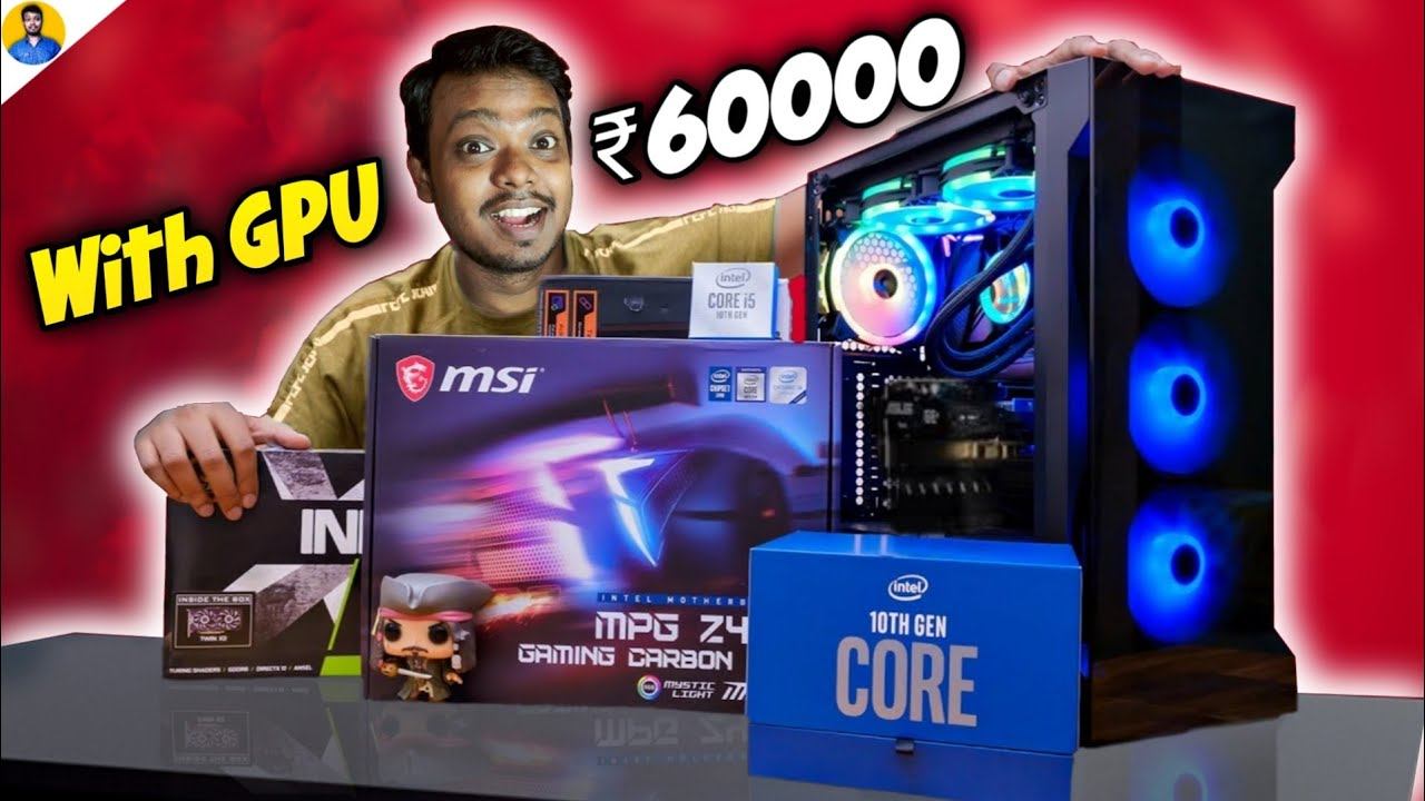 Under 60000 PC Build For Gaming Streaming And Editing | PC Build Under 60000 | 60k PC Build 2021 смотреть онлайн