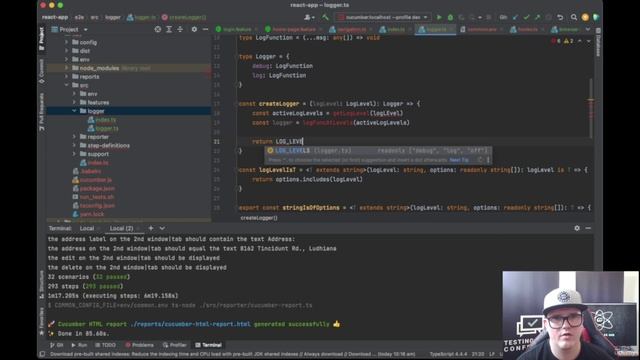 120 - Customising and improving our console logs part 2 смотреть онлайн