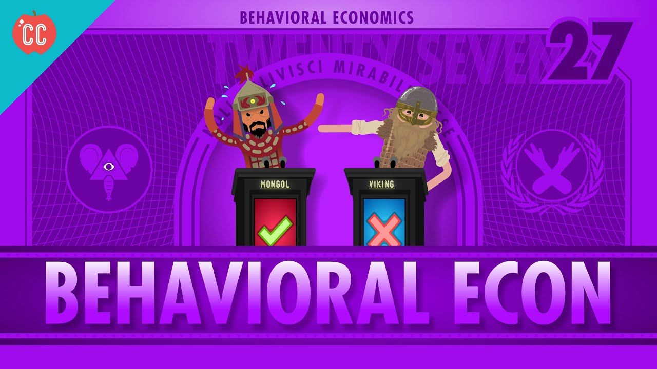 Behavioral Economics: Crash Course Economics #27 смотреть онлайн