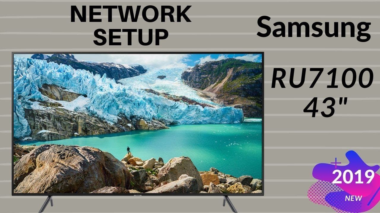 How To Wi-Fi Network Setup Samsung RU7100 43" TV | Bangla | 2019 смотреть онлайн