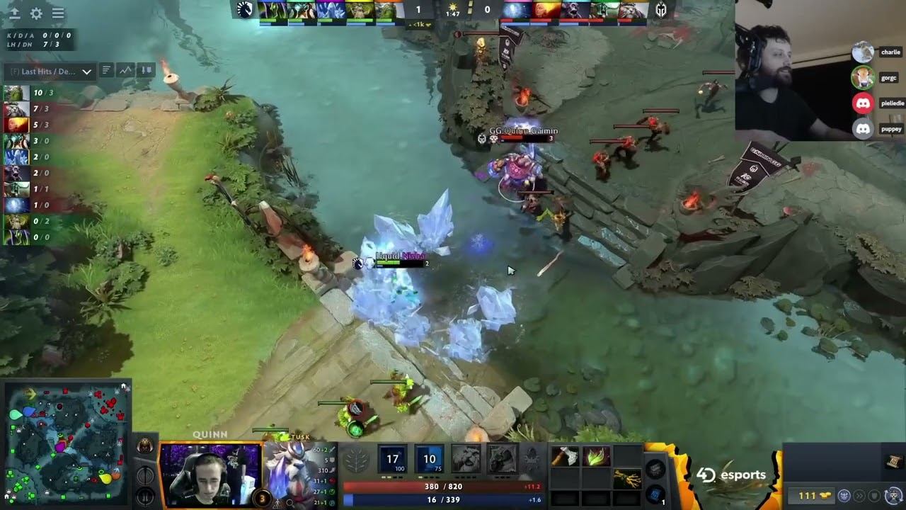 Gorgc laughs when he sees Nisha's Lashits mid | GG vs Liquid Lima Major Grand Finals смотреть онлайн