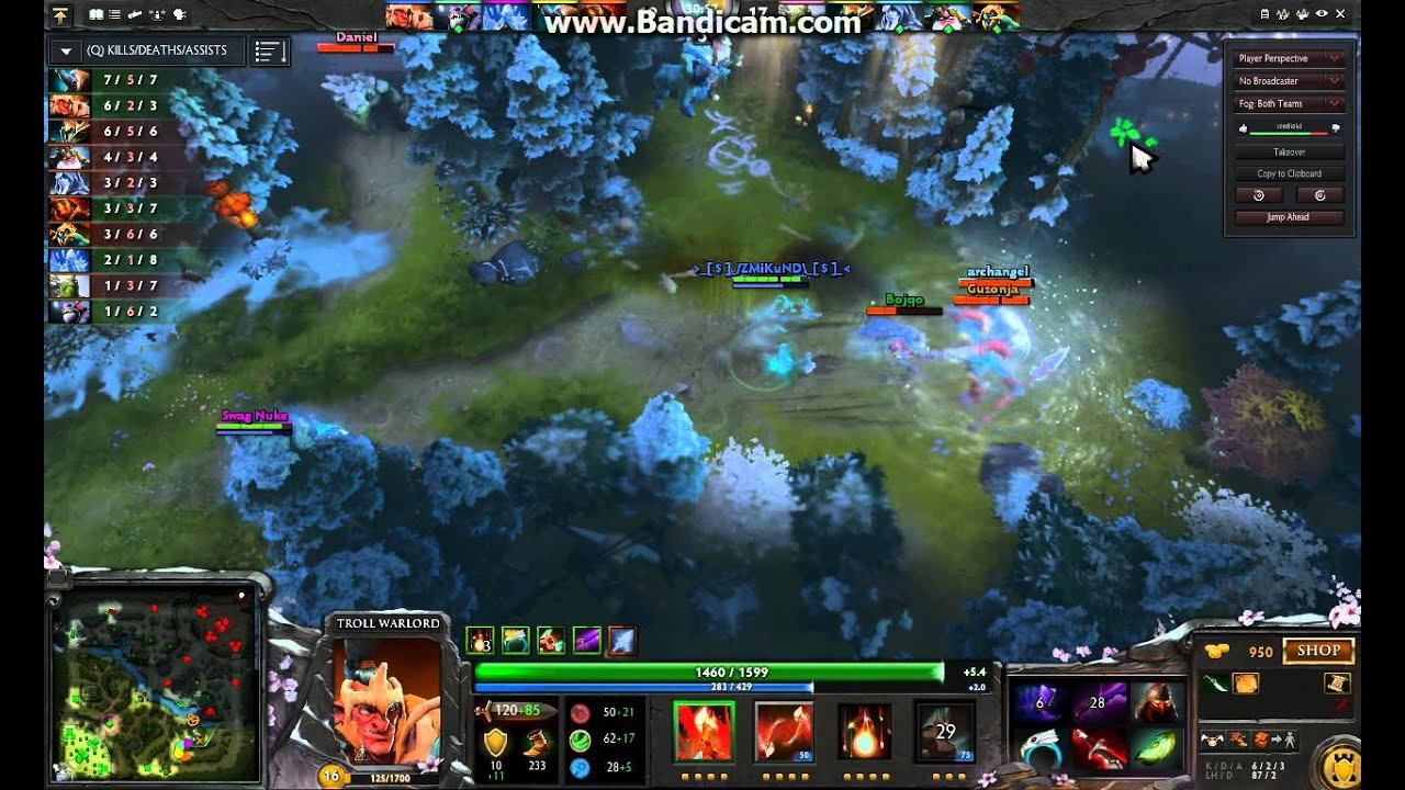 DOTA 2 Troll Warlord shadow blade смотреть онлайн