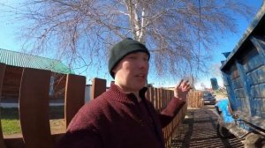 Последний путь синего ЗИЛа! Вожу навоз! Порвал колесо! МТЗ в помощь!