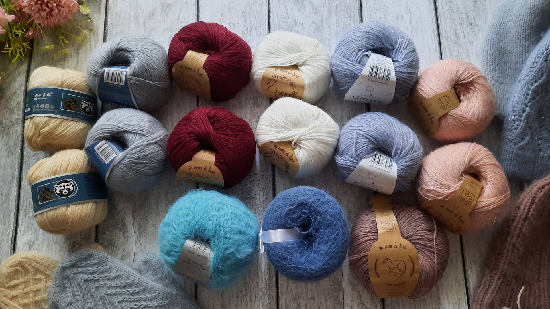 Моя пряжа для шапок, варежек и не только.. смотреть онлайн