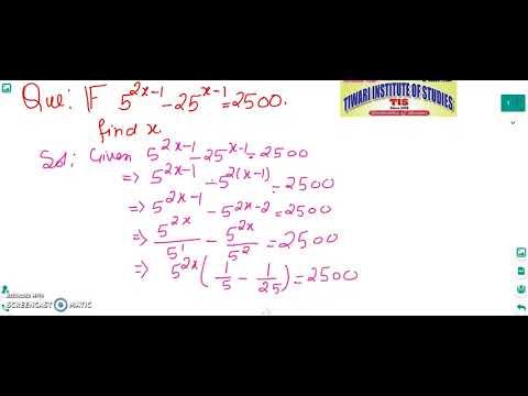 9th Class Mathematics | Chapter - 01|Number System | exponents questions смотреть онлайн