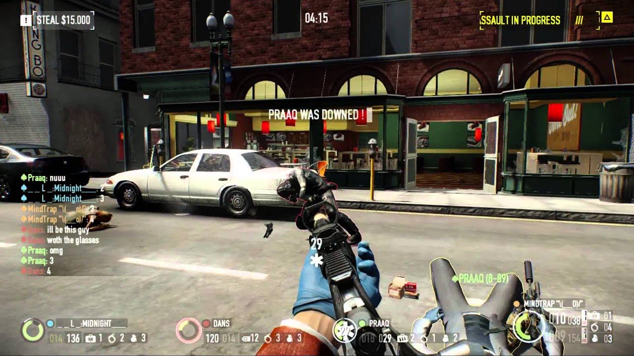 Payday 2 2015 03 09 Four Stores Overkill смотреть онлайн