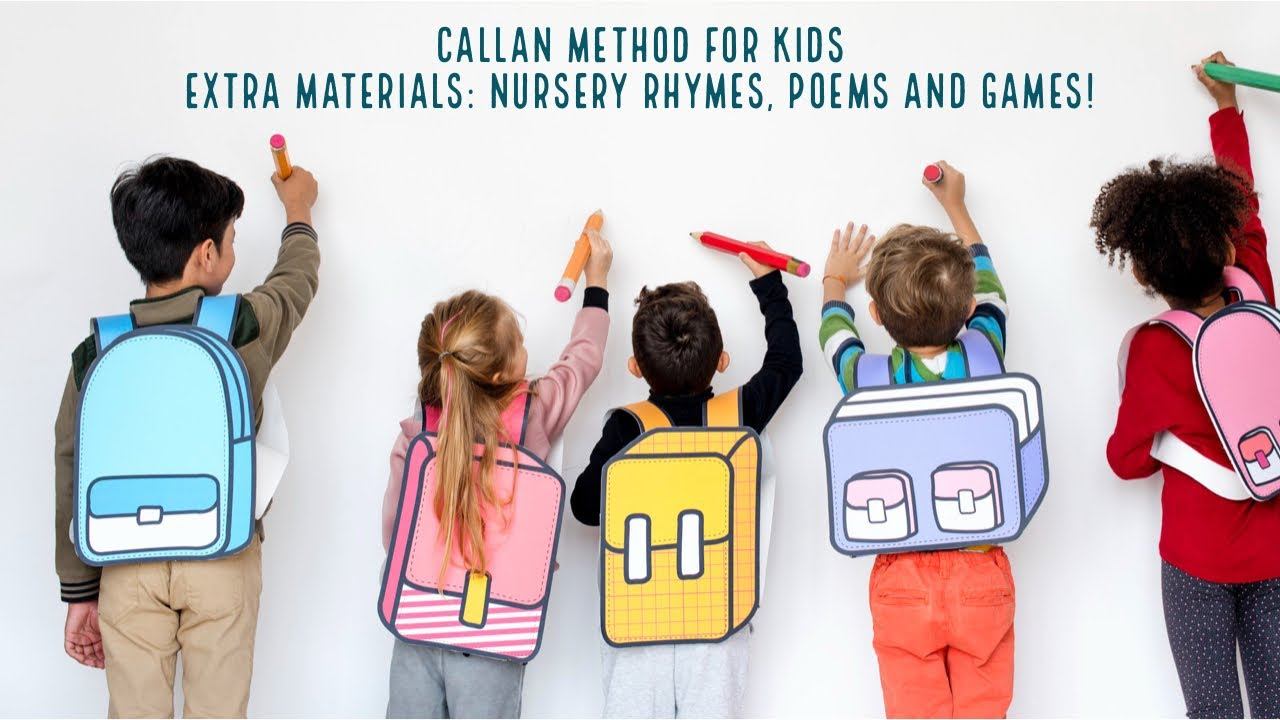 Английский для малышей дополнение к четвёртому уроку. Callan Method for kids. смотреть онлайн
