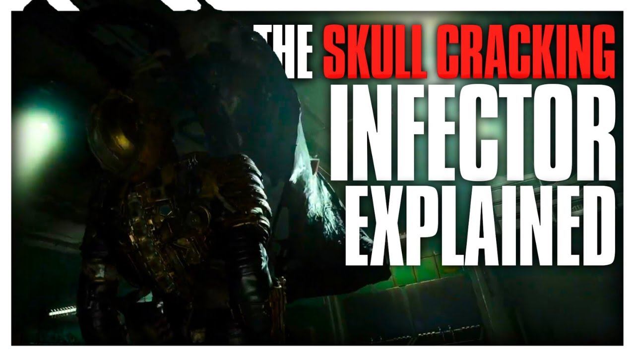 The SKULL CRACKING Infector Necromorph Infection Explained смотреть онлайн