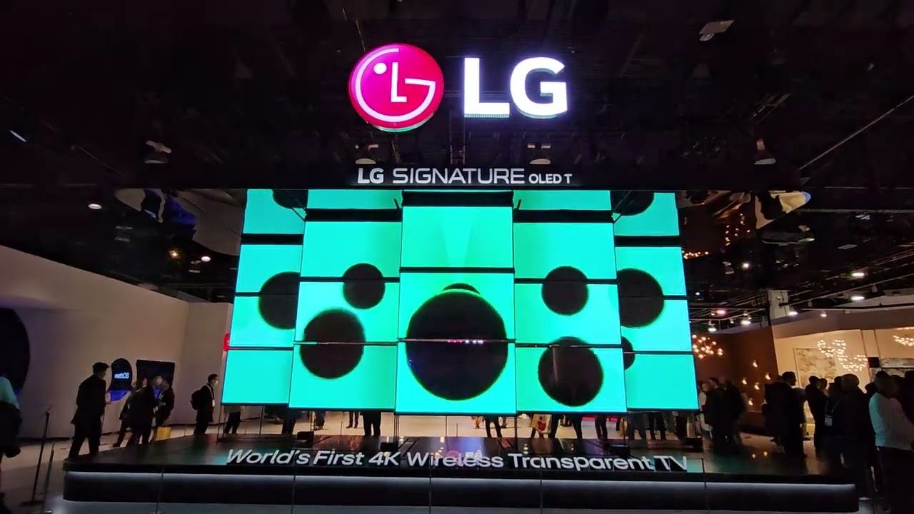 CES 2024 LG 무선투명OLED TV смотреть онлайн