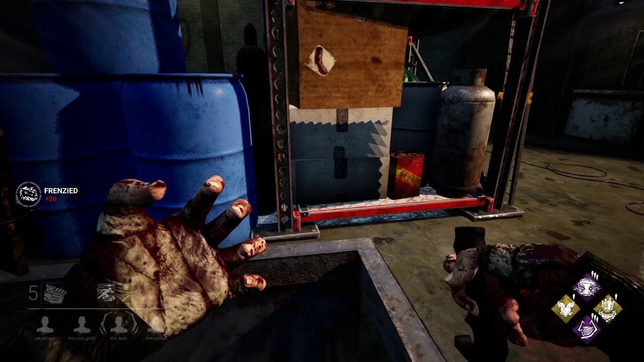 Баг в дбд| Bug in dbd| Dead by Daylight ps4 смотреть онлайн
