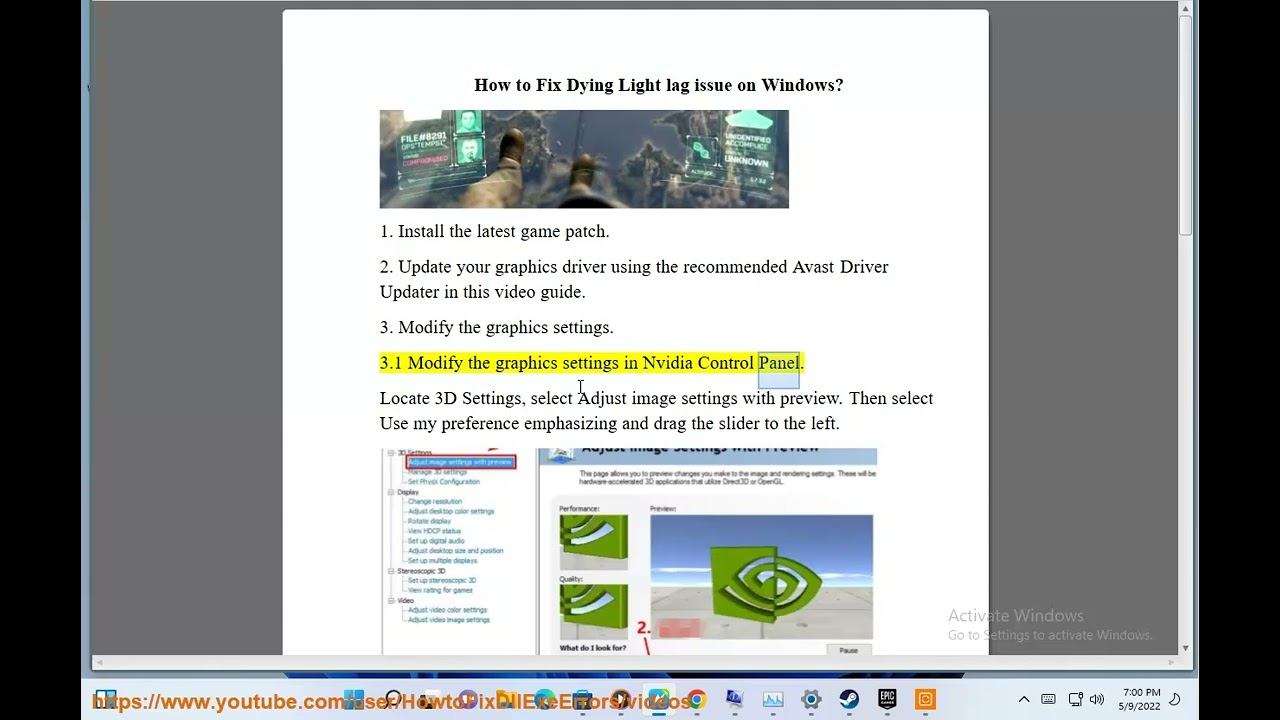 Fix Dying Light lag issue on Windows смотреть онлайн