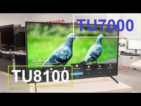 So sánh Samsung UA43TU8100 và UA43TU7000 màn hình 4K 43" 2020 смотреть онлайн