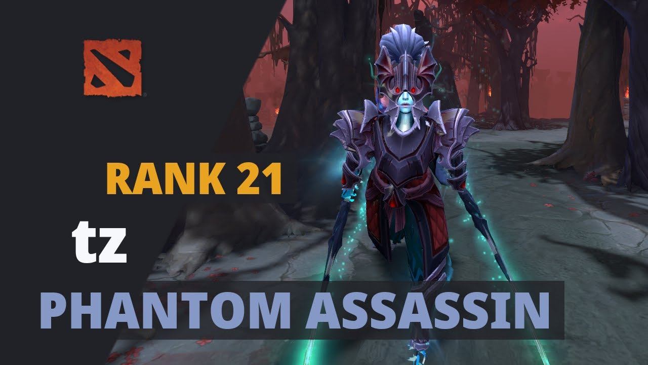 tz (Rank 21) plays Phantom Assassin Dota 2 Full Game смотреть онлайн