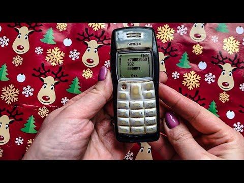 Nokia 1100 (2003 year) Incoming call + Phone review смотреть онлайн