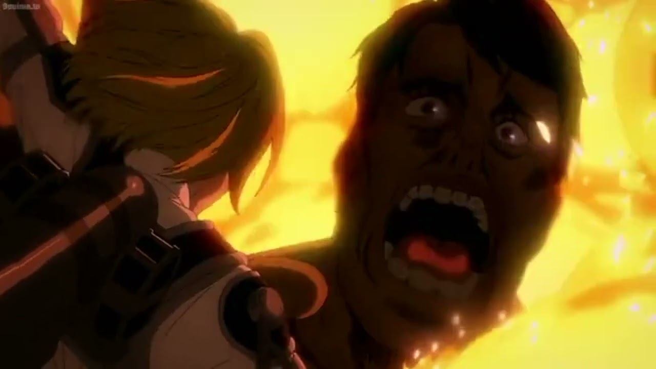 Commander pixis death #aot #attackontitan #anime #sad смотреть онлайн