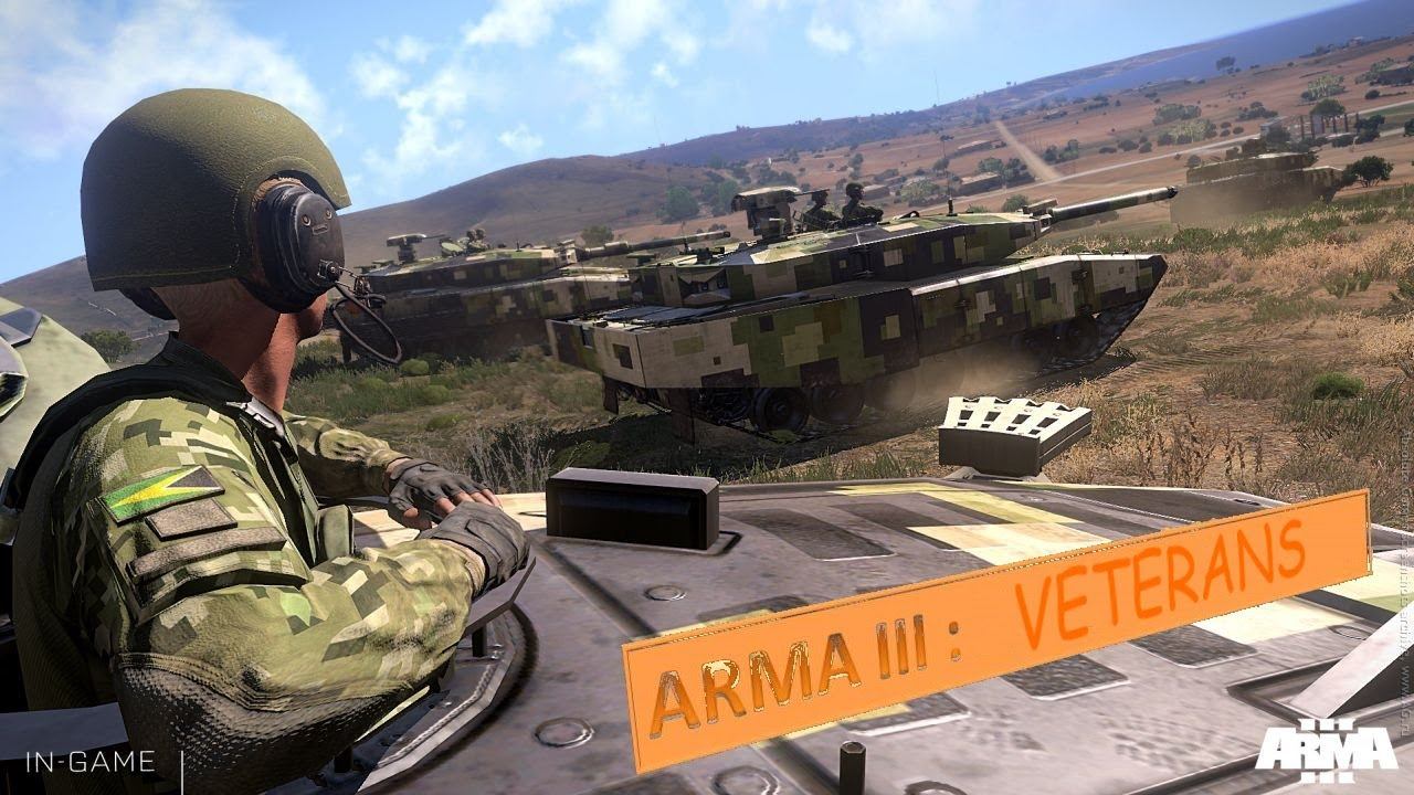 ARMA III TVT игра Сервер [VETERANS] смотреть онлайн