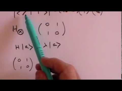 Quantum Mechanics Concepts: 1 Dirac Notation and Photon Polarisation смотреть онлайн