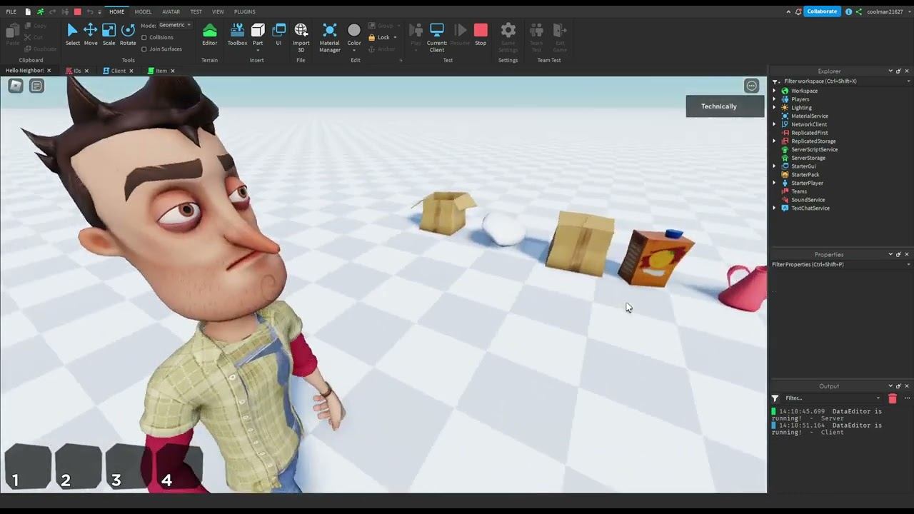 Roblox Studio┃Hello Neighbor - Item System V2 смотреть онлайн