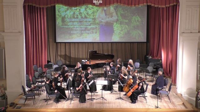 "Юбилейная симфония" Концерт, посвященный 40-летию камерного оркестра "Крещендо". смотреть онлайн