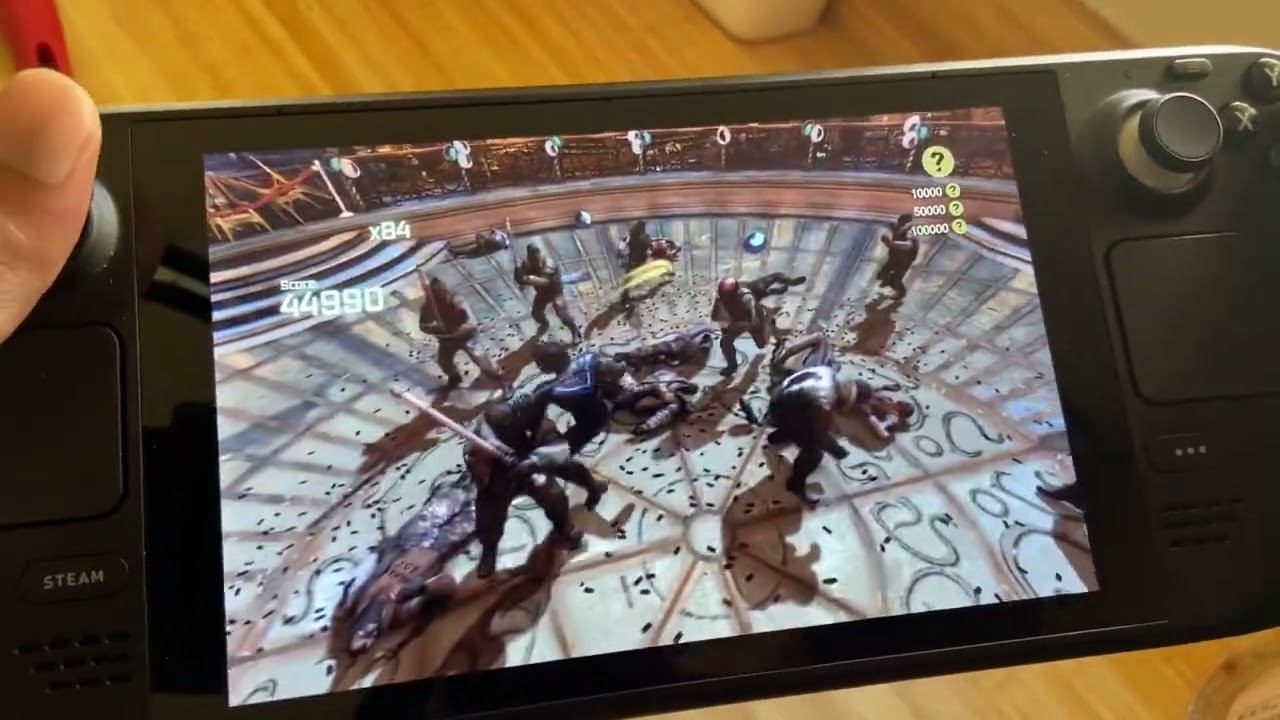 Steam Deck Batman Arkham City 60 fps Nightwing Gameplay смотреть онлайн
