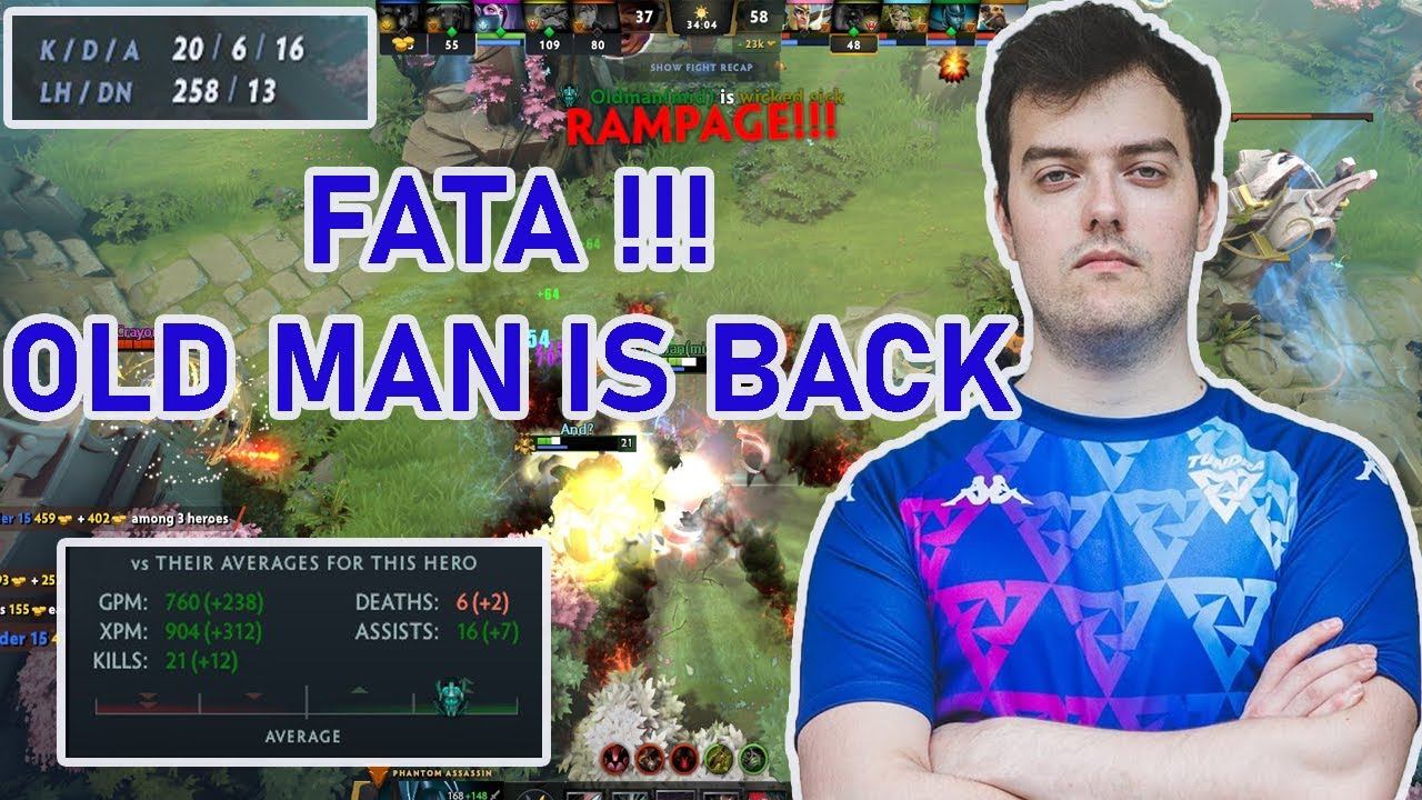 FATA [ PHANTOM ASSASIN ] OLD MAN IS BACK . RAMPAGE DOTA 2 смотреть онлайн