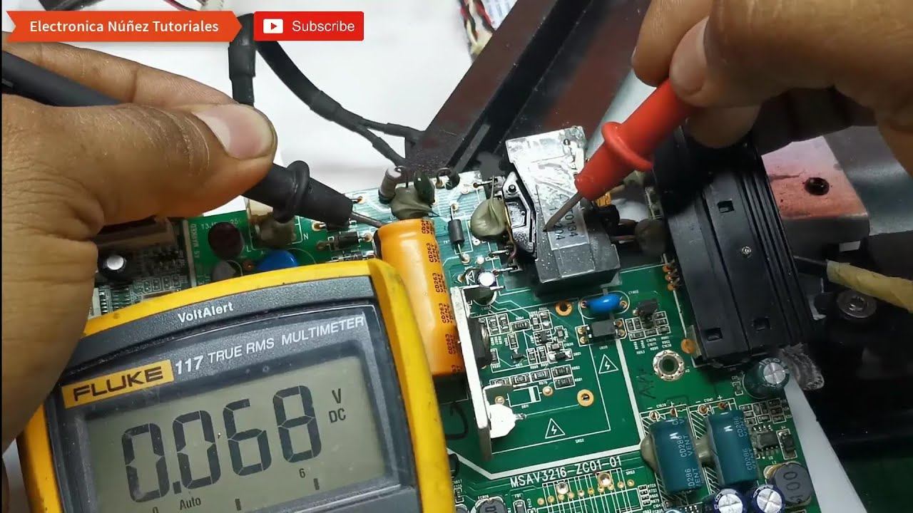 👉 FAIL POWER SUPPLY OF TV LED [ SOLUCIÓN 💯] tv Led Haier no enciende😩 Electronica Nuñez 👉❤️ смотреть онлайн