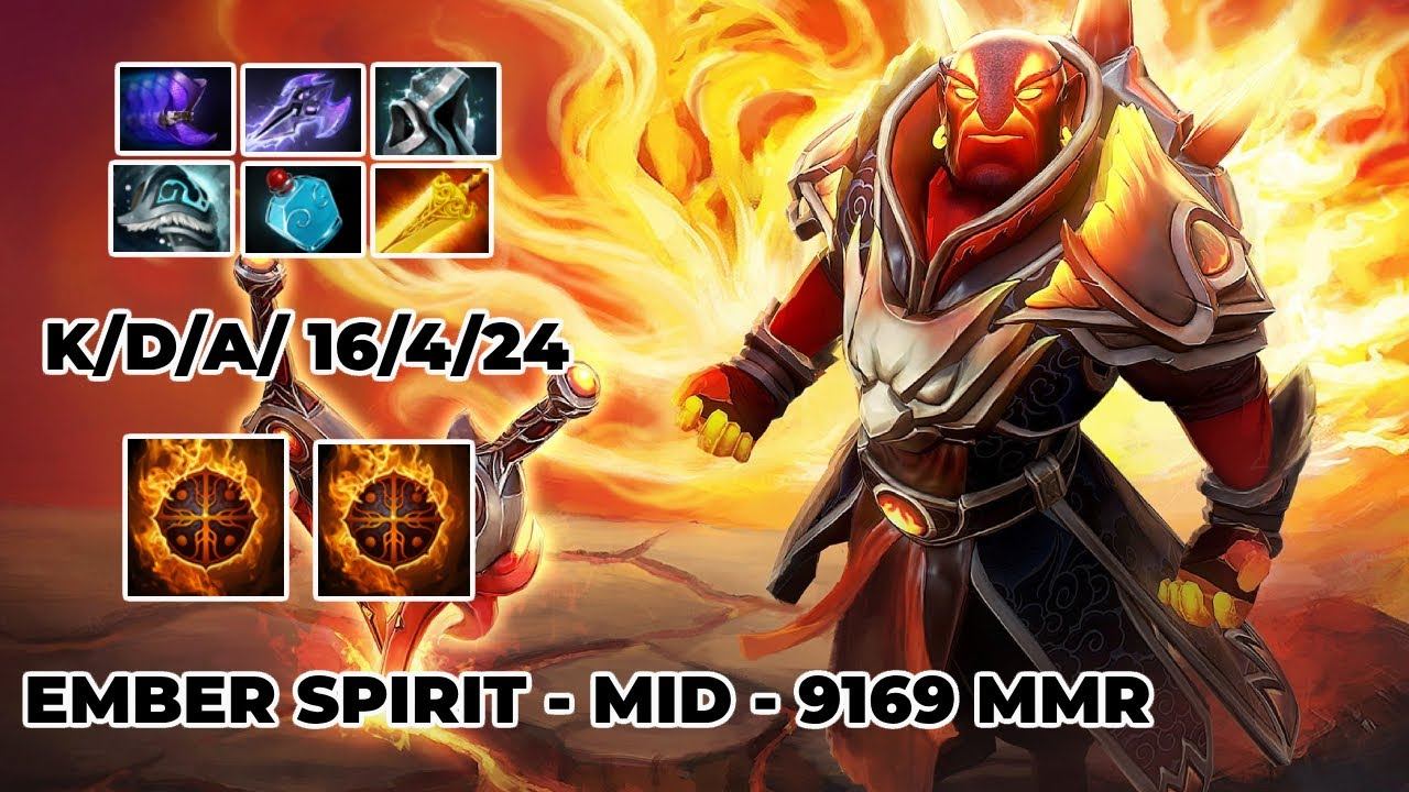DOTA 2 - EMBER SPIRIT - MID ➤ PARCHE 7.35b смотреть онлайн