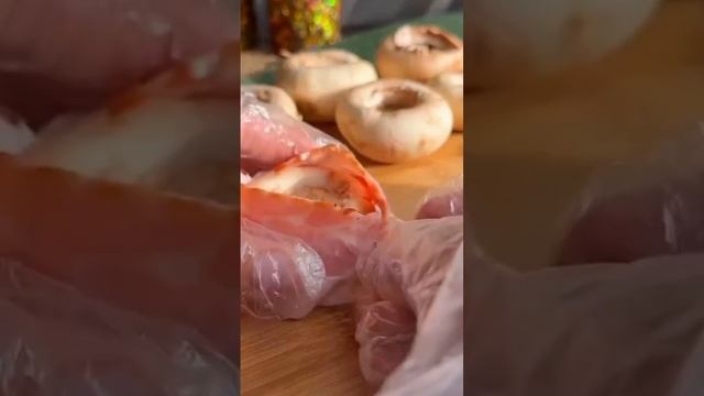 Закуска из шампиньонов