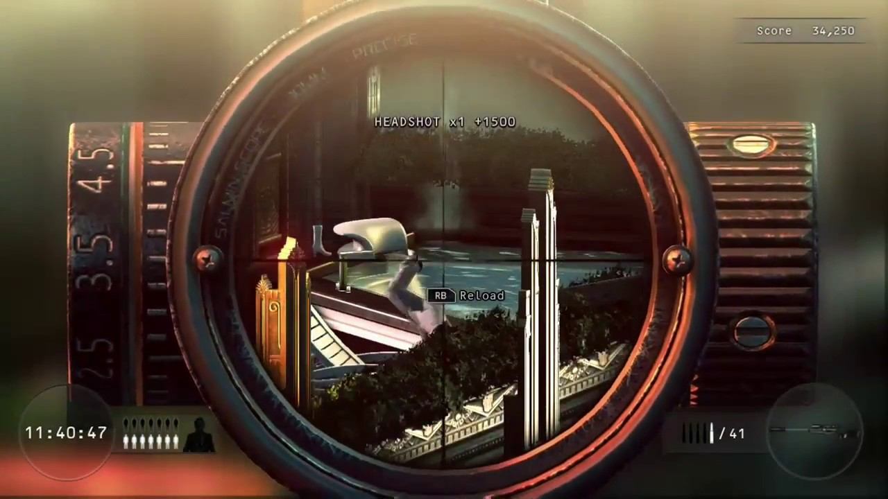 hitman absolution sniper challenge смотреть онлайн