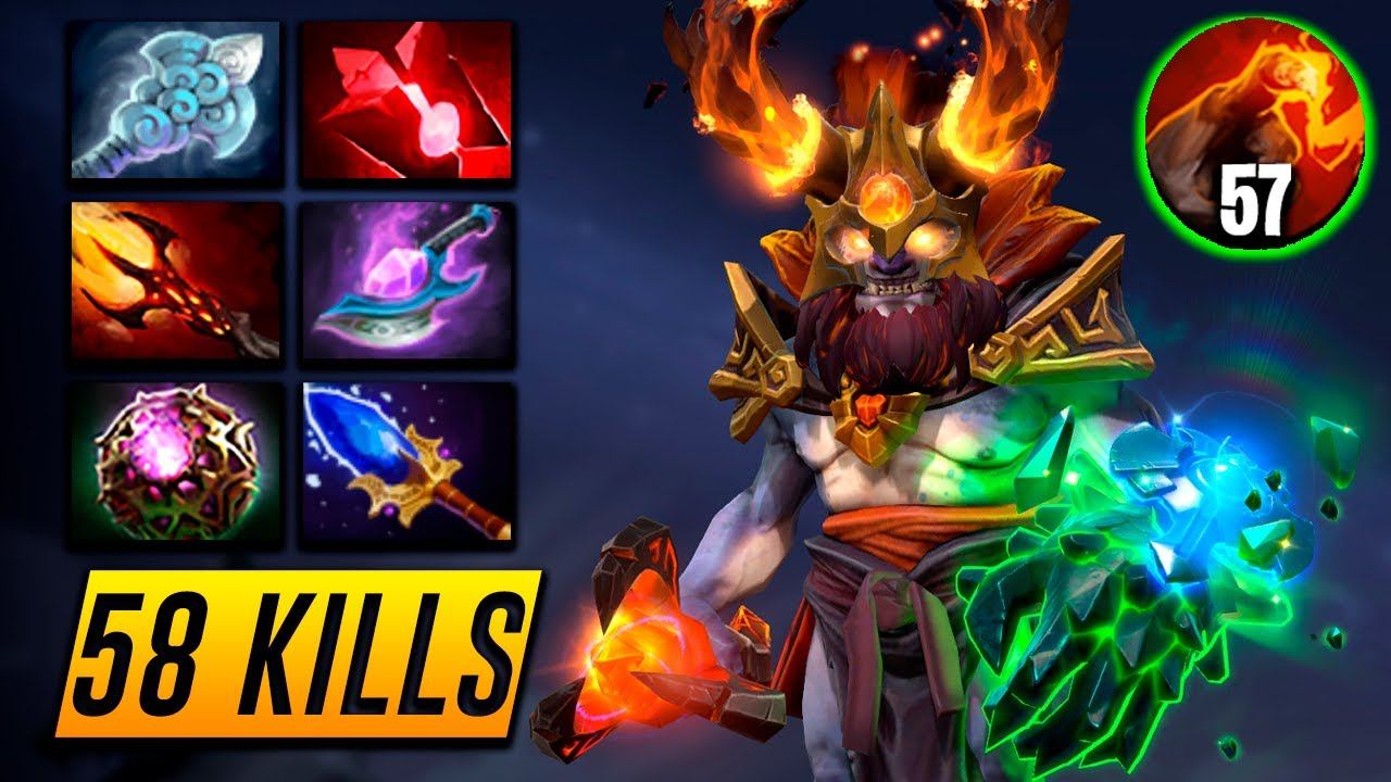 Lion 58 Kills Finger Killer - Dota EPIC Gameplay [Watch & Learn] смотреть онлайн