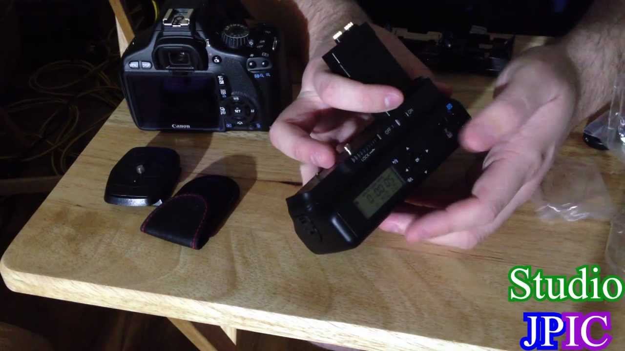 Meike Battery Grip - Multi-Power Battery Pack for Canon T2i / 550d - sold by Neewer - unboxing смотреть онлайн